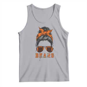 Girl Messy Bun Fan Tank Top CFB Lovers Gift TS12 Athletic Heather Print Your Wear