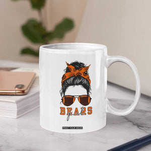Girl Messy Bun Fan Coffee Mug CFB Lovers Gift TS12 Print Your Wear