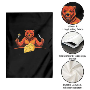 Football Rival Gift Garden Flag Funny Br Eating CHZ TS12 Print Your Wear