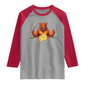Football Rival Gift Raglan Shirt Funny Br Eating CHZ TS12 Sport Gray Red Print Your Wear