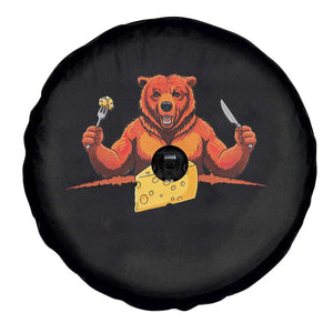 Football Rival Gift Spare Tire Cover Funny Br Eating CHZ TS12 Print Your Wear