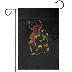 BR Eating CHZ Garden Flag Funny Football Rival Gift TS12 Black Print Your Wear
