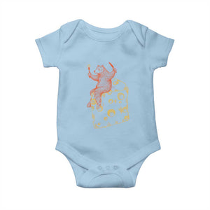 BR Eating CHZ Baby Onesie Funny Football Rival Gift TS12 Light Blue Print Your Wear