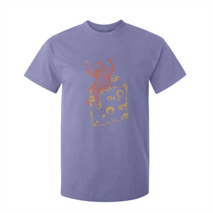 BR Eating CHZ T Shirt For Kid Funny Football Rival Gift TS12 Violet Print Your Wear