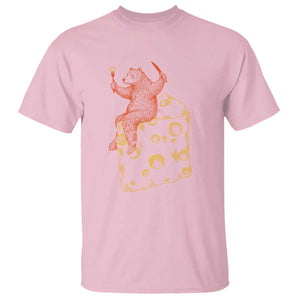 BR Eating CHZ T Shirt Funny Football Rival Gift TS12 Light Pink Print Your Wear
