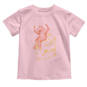 BR Eating CHZ Toddler T Shirt Funny Football Rival Gift TS12 Light Pink Print Your Wear