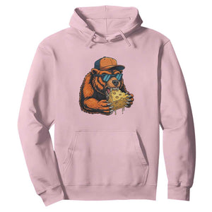 Funny Br Eating CHZ Joke Game Day Hoodie Gift For Football Lovers TS12 Light Pink Print Your Wear