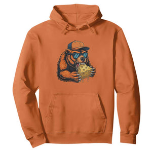 Funny Br Eating CHZ Joke Game Day Hoodie Gift For Football Lovers TS12 Orange Print Your Wear