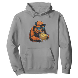 Funny Br Eating CHZ Joke Game Day Hoodie Gift For Football Lovers TS12 Sport Gray Print Your Wear