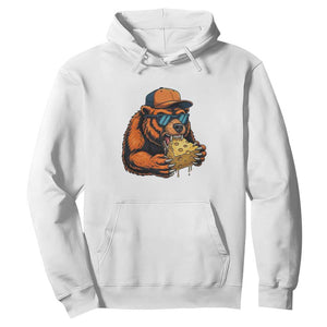Funny Br Eating CHZ Joke Game Day Hoodie Gift For Football Lovers TS12 White Print Your Wear