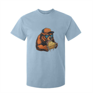 Funny Br Eating CHZ Joke Game Day T Shirt For Kid Gift For Football Lovers TS12 Light Blue Print Your Wear