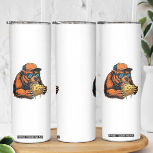 Funny Br Eating CHZ Joke Game Day Skinny Tumbler Gift For Football Lovers TS12 Print Your Wear