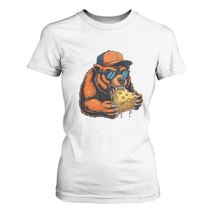 Funny Br Eating CHZ Joke Game Day T Shirt For Women Gift For Football Lovers TS12 White Print Your Wear