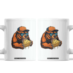 Funny Br Eating CHZ Joke Game Day Coffee Mug Gift For Football Lovers TS12 White Print Your Wear