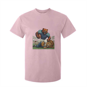 Football Rival Gift T Shirt For Kid Fierce Br Defeating Lio TS12 Light Pink Print Your Wear