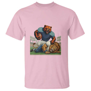Football Rival Gift T Shirt Fierce Br Defeating Lio TS12 Light Pink Print Your Wear