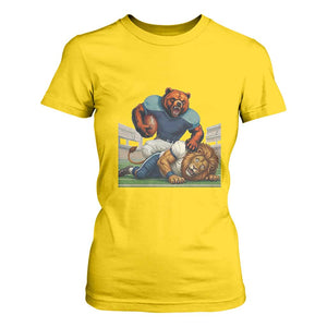 Football Rival Gift T Shirt For Women Fierce Br Defeating Lio TS12 Daisy Print Your Wear