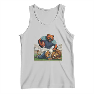 Football Rival Gift Tank Top Fierce Br Defeating Lio TS12 Ash Print Your Wear