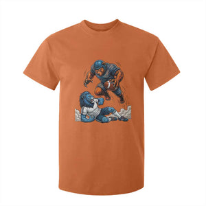 Fierce Br Defeating Lio T Shirt For Kid Gift For Football Lovers TS12 Orange Print Your Wear