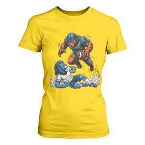 Fierce Br Defeating Lio T Shirt For Women Gift For Football Lovers TS12 Daisy Print Your Wear