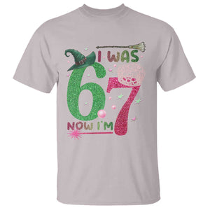 Birthday Girl I Was 6 Now I Am 7 T Shirt Gift For Alpha Kids TS12 Ice Gray Print Your Wear