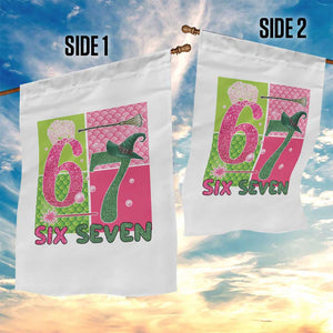 I Was Six Now I Am Seven Garden Flag Fantasy Birthday Girl TS12 Print Your Wear