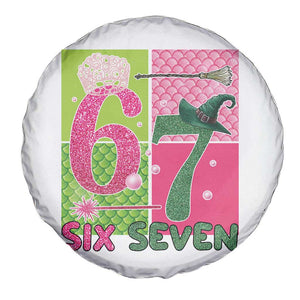 I Was Six Now I Am Seven Spare Tire Cover Fantasy Birthday Girl TS12 Print Your Wear