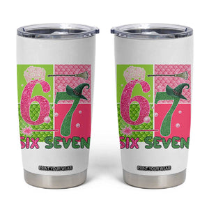 I Was Six Now I Am Seven Tumbler Cup Fantasy Birthday Girl TS12 White Print Your Wear