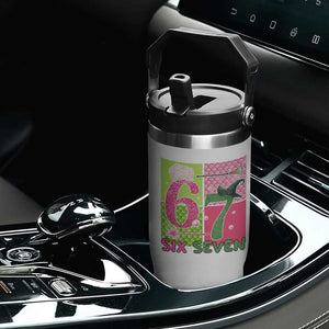 I Was Six Now I Am Seven Flip Straw Tumbler Fantasy Birthday Girl TS12 Print Your Wear