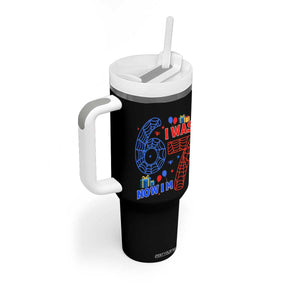 Spider Boy I Was 6 Now I Am 7 Tumbler With Handle Seventh Birthday Gift TS12 Print Your Wear