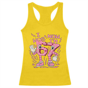 Seven Years Old Birthday Girl Racerback Tank Top I Was 6 Now I Am 7 TS12 Daisy Print Your Wear
