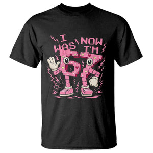 Seven Years Old Birthday Girl T Shirt I Was 6 Now I Am 7 TS12 Black Print Your Wear