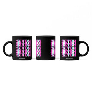 Six Seven Glitch Optical Illusion Meme Coffee Mug Funny Gen Z Alpha Gift TS12 Print Your Wear