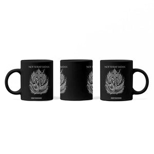 Not Today Satan Coffee Mug Saint Michael Fights Evil TS12 Print Your Wear