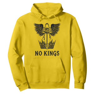 No Kings Hoodie St Michael Archangel Victory Over Tyranny TS12 Daisy Print Your Wear