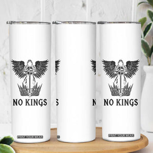 No Kings Skinny Tumbler St Michael Archangel Victory Over Tyranny TS12 Print Your Wear