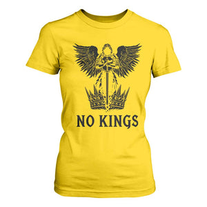 No Kings T Shirt For Women St Michael Archangel Victory Over Tyranny TS12 Daisy Print Your Wear
