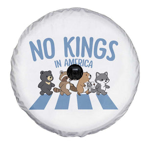 Funny No Kings Cute Forest Animals Spare Tire Cover Gift For Animal Lovers TS12 Print Your Wear