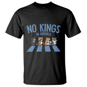 Funny No Kings Cute Forest Animals T Shirt Gift For Animal Lovers TS12 Black Print Your Wear
