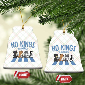 Funny Political No Kings In America Ceramic Ornament Gift For Animal Lovers TS12 Print Your Wear