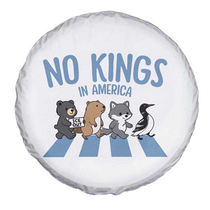 Funny Political No Kings In America Spare Tire Cover Gift For Animal Lovers TS12 Print Your Wear