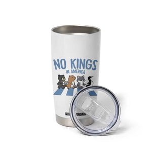 Funny Political No Kings In America Tumbler Cup Gift For Animal Lovers TS12 Print Your Wear