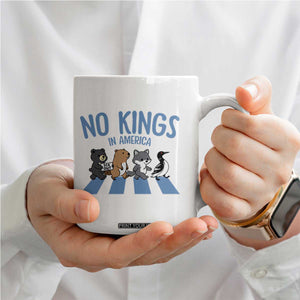 Funny Political No Kings In America Coffee Mug Gift For Animal Lovers TS12 Print Your Wear