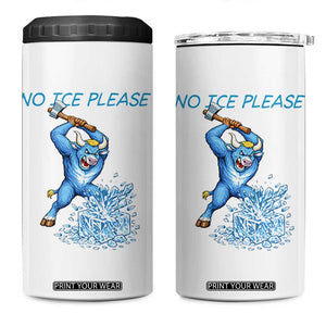 No Ice Please 4 in 1 Can Cooler Tumbler Funny Babe The Blue Ox Minnesota Folklore TS12 One Size: 16 oz White Print Your Wear