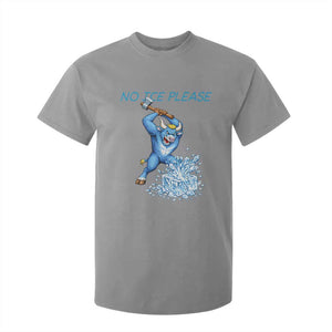 No Ice Please T Shirt For Kid Funny Babe The Blue Ox Minnesota Folklore TS12 Sport Gray Print Your Wear