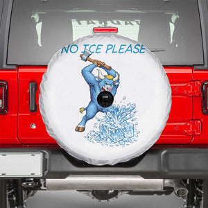No Ice Please Spare Tire Cover Funny Babe The Blue Ox Minnesota Folklore TS12 White Print Your Wear