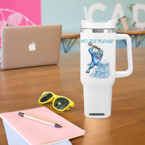 No Ice Please Tumbler With Handle Funny Babe The Blue Ox Minnesota Folklore TS12 Print Your Wear