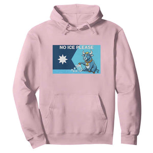 Funny Political Folklore Babe The Blue Ox Hoodie No Ice Please TS12 Light Pink Print Your Wear