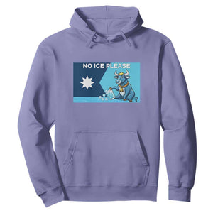Funny Political Folklore Babe The Blue Ox Hoodie No Ice Please TS12 Violet Print Your Wear