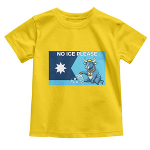Funny Political Folklore Babe The Blue Ox Toddler T Shirt No Ice Please TS12 Daisy Print Your Wear